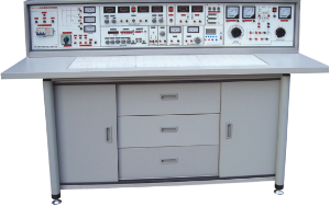 電工、模電、數(shù)電、電力拖動(dòng)（帶直流電機(jī)）實(shí)驗(yàn)與技能實(shí)訓(xùn)考核實(shí)驗(yàn)室成套設(shè)備（帶智能型功率表、功率因數(shù)表）
